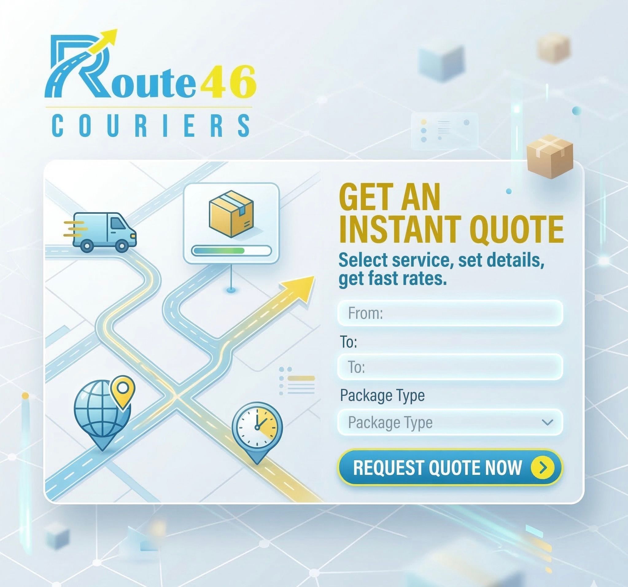 Request an Instant Courier Quote Across the UK